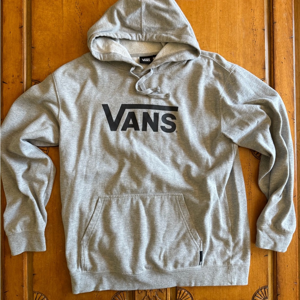 Vans Heather Gray Hoodie for Men